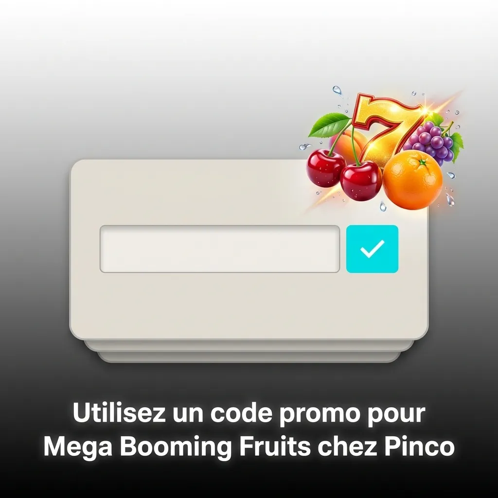 Code promo Pinco pour Mega Booming Fruits: tours gratuits et bonus exclusifs lors de l'inscription